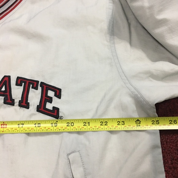 Champion White and Red Ohio State Windbreaker - Picture 5 of 9